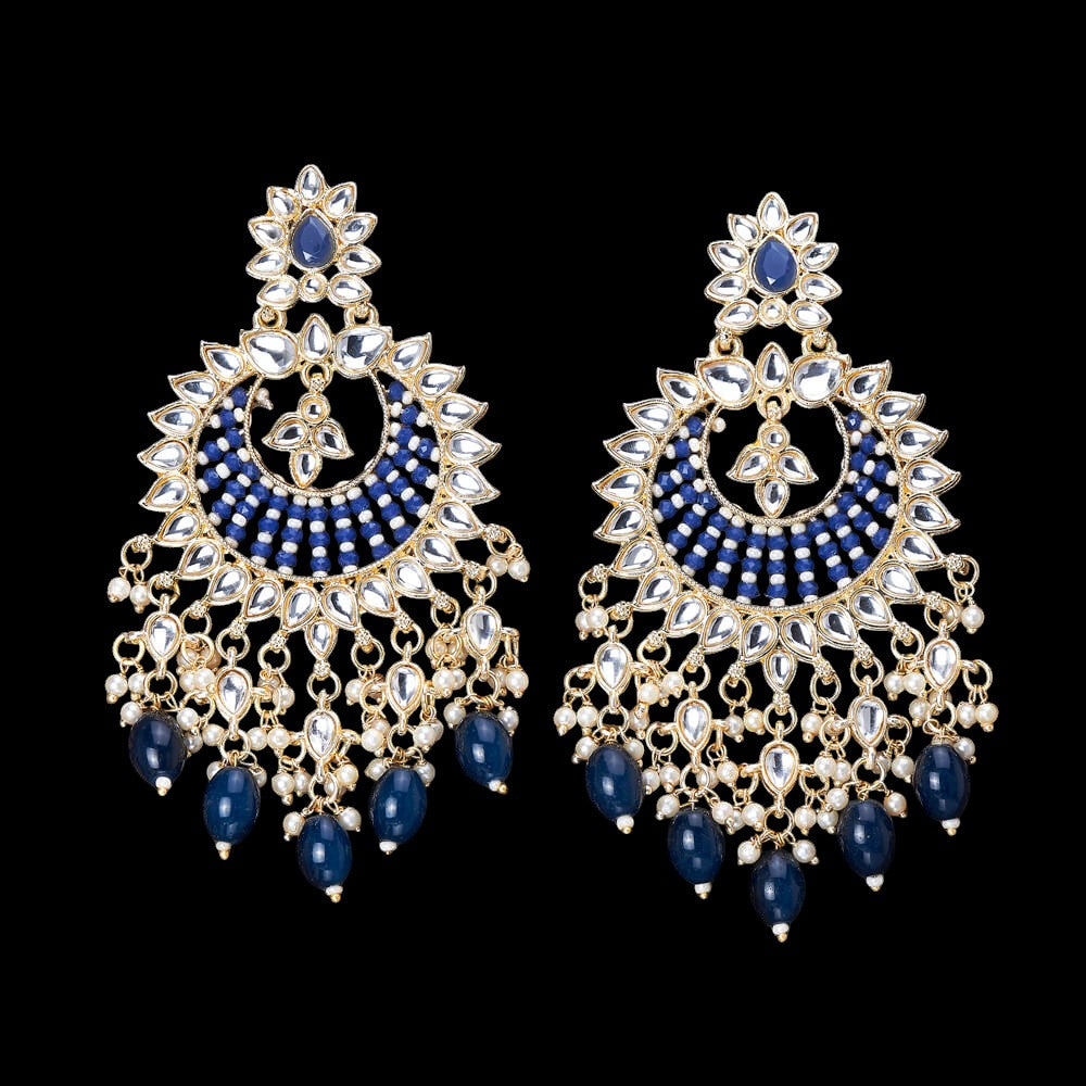 Kundan earrings, earrings, Jhumkas, Indian meenakari earrings.