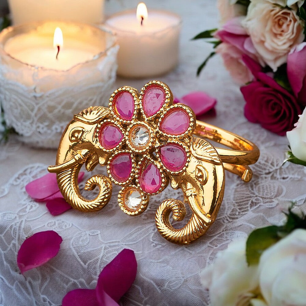 Elephant finger ring adjustable