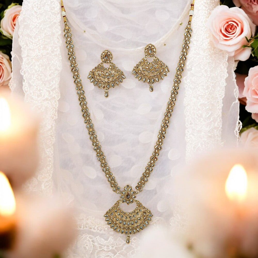 Polki necklace set