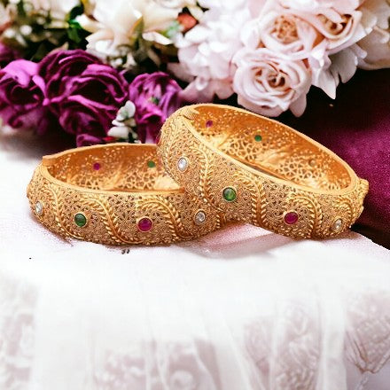 Gold bangles, Indian bangles, Bridal Bangles