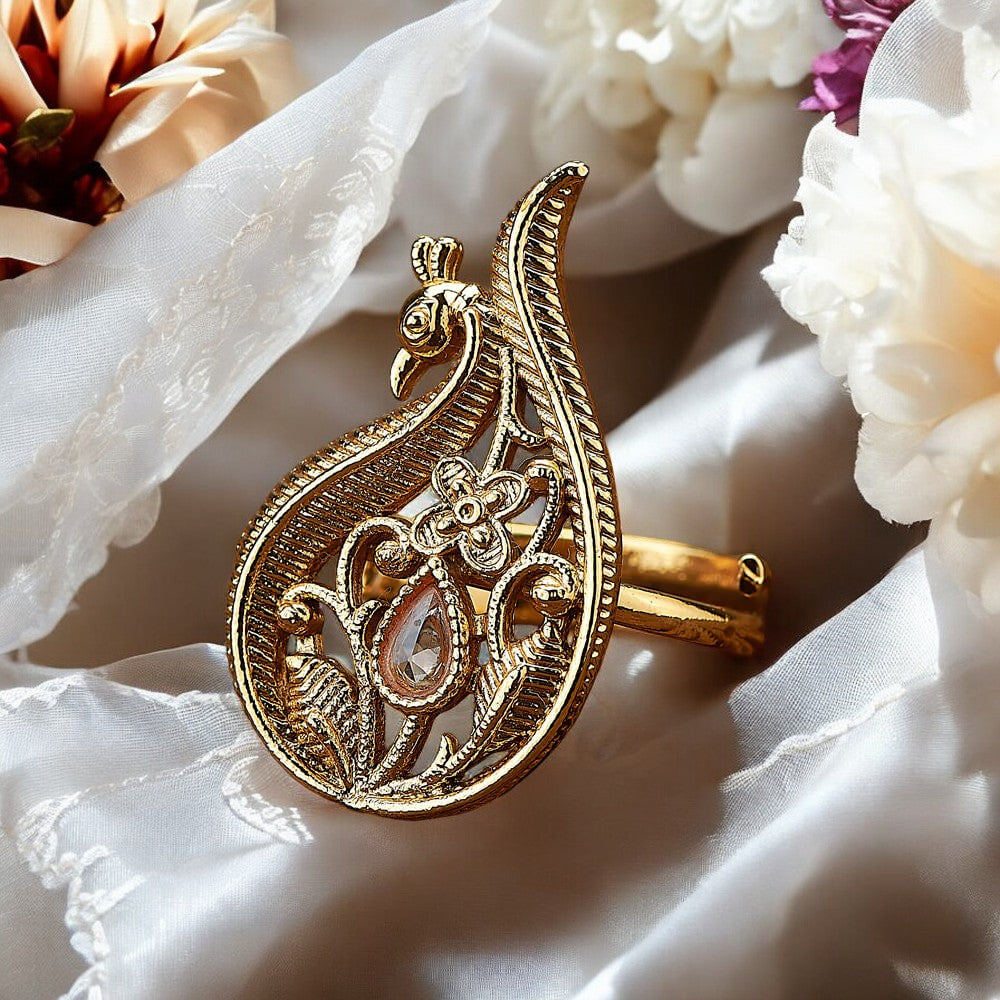 Indian finger ring adjustable