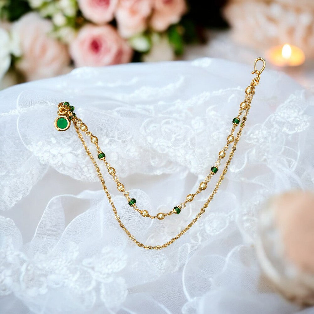 Clip on nose ring naath