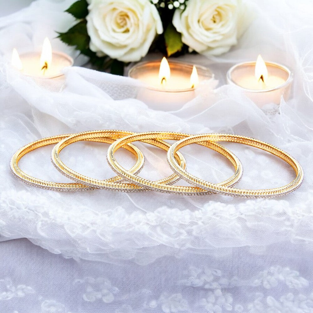 Diamond bangles, American diamond Indian bangles, Bridal Bangles