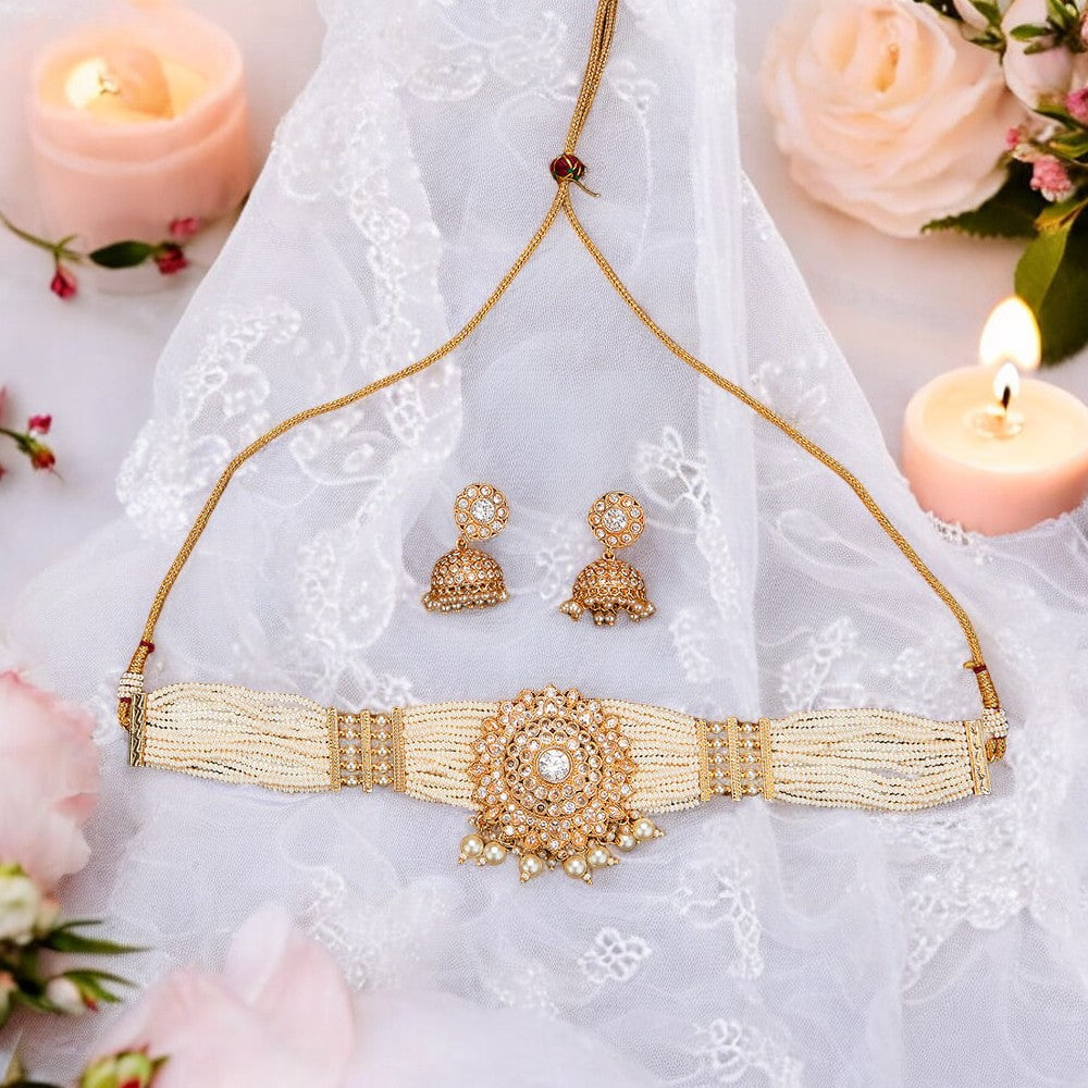 Choker Necklace Set