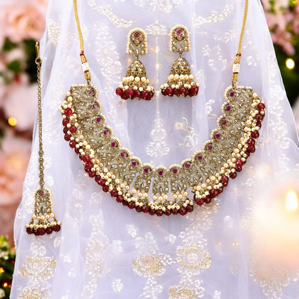 Choker Necklace Set