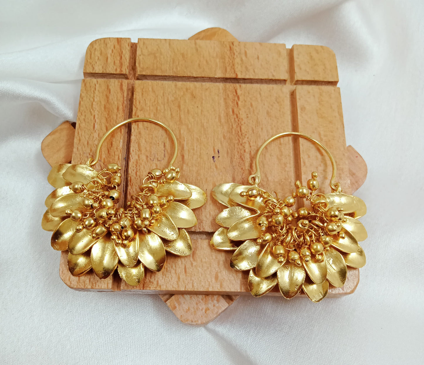 Golden earrings
