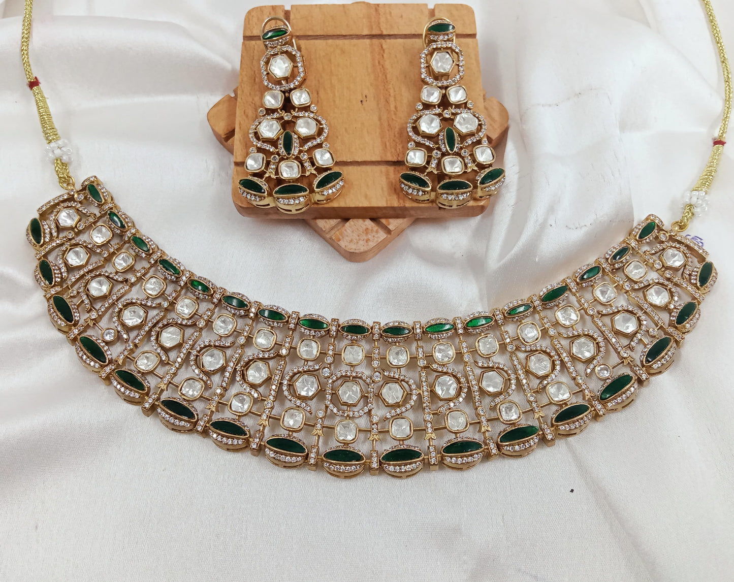 Moissanite Necklace set