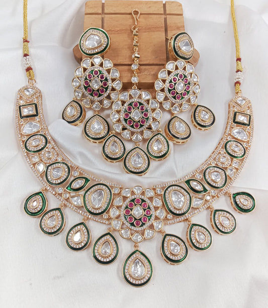 Moissanite Necklace set